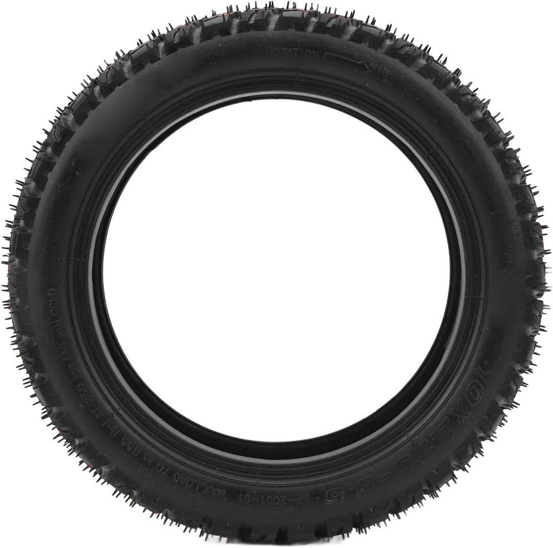 10x2.75-6.5 Tubeless-Reifen, Verdickte Anti-Rutsch-Elastizität 10-Zoll-Elektroroller-Tubeless-Reifen