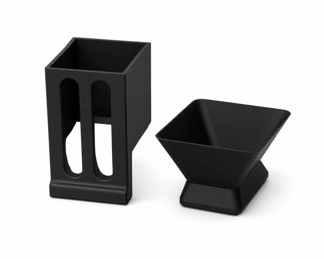 2-in-1 Set kompatibel mit Powermatic 5 / PM5 +– XXL Trichter & Hülsenbox