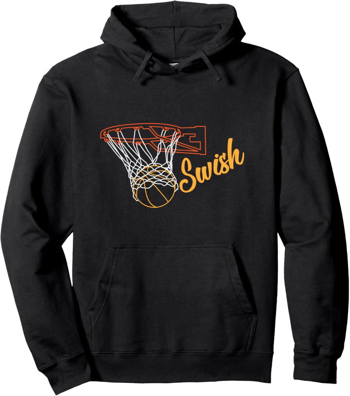 Basketballkorb "Swish" Pullover Hoodie