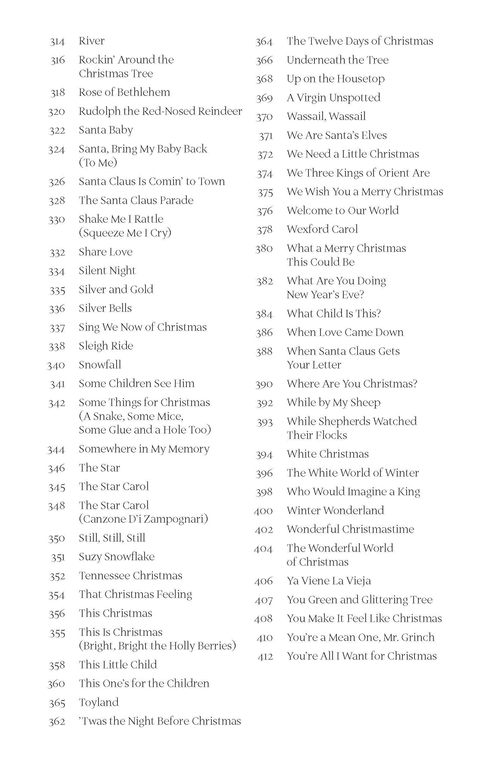 Christmas Ukulele Fake Book: Over 250 Songs to Strum & Sing; Melody-lyrics-chords, Plastikspiralbind