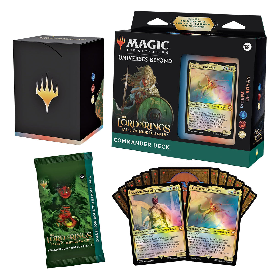 Magic: The Gathering The Lord of the Rings: Tales of Middle-earth Commander Deck 1 + Collector Boost