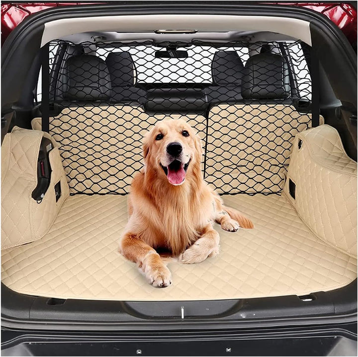 Hundegitter Auto für den Kofferraum, Fahrzeug Sicherheitsnetz für Hunde, Universal Autoschutzgitter