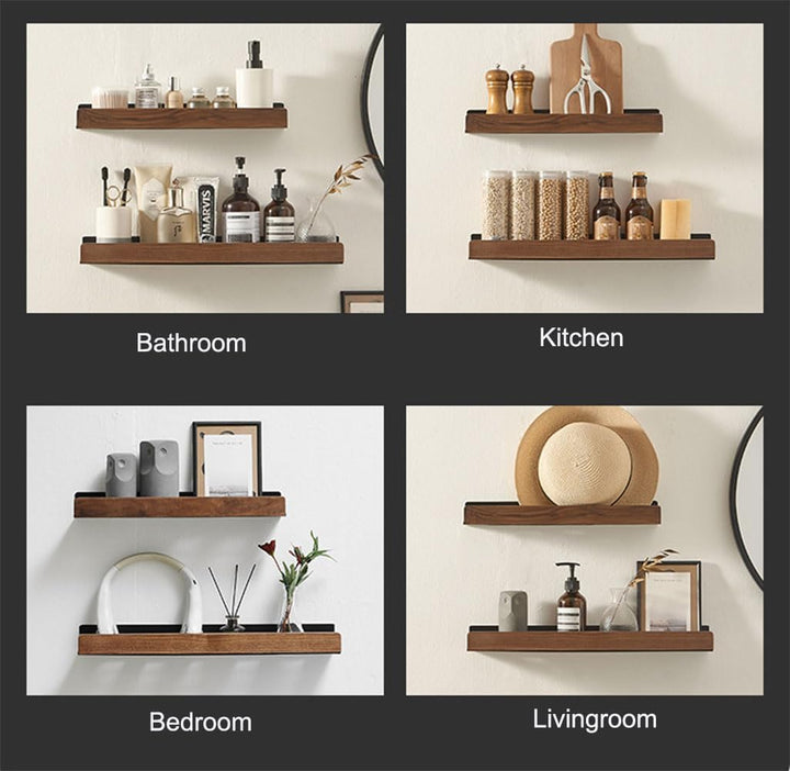 An der Wand montiert Schwimmend Metallregal Ledge,Weiss Badezimmer Regal Wandhalterung Regal dekorie