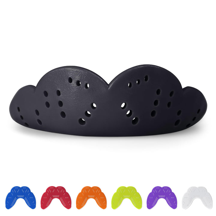 SISU Erwachsene Nextgen Max Zahnschutz Einheitsgrösse Schwarz (Charcoal Black), Einheitsgrösse Schwa