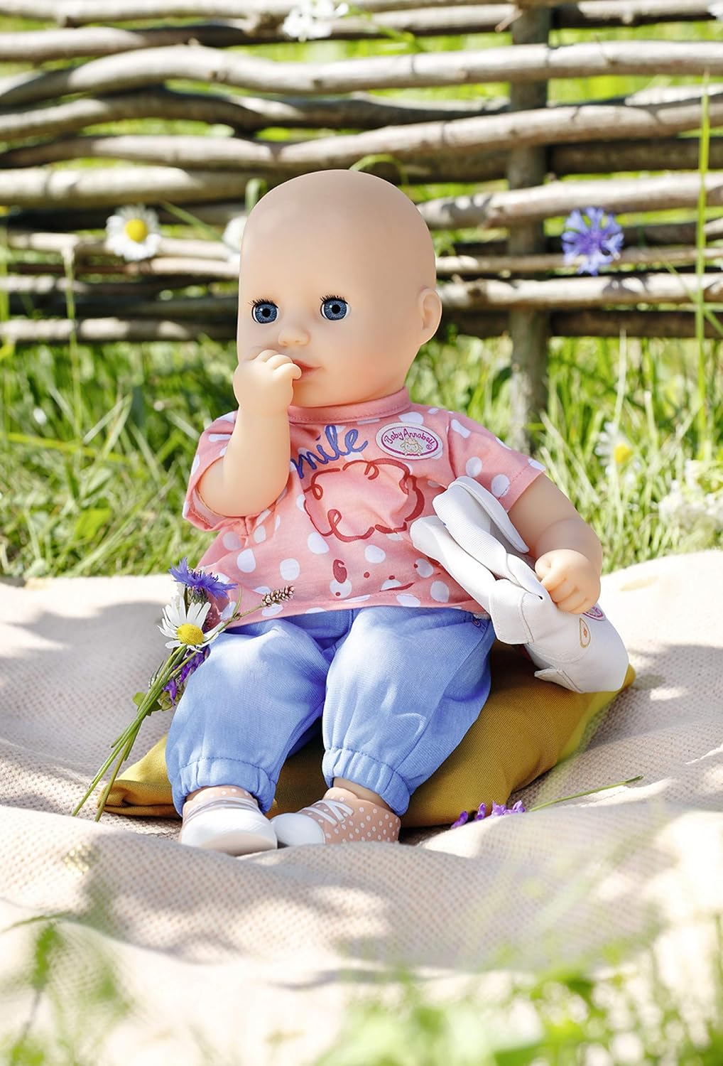 Baby Annabell Little Spieloutfit mit Shirt, Hose, Jacke und Schuhen für 36 cm Puppen, 704127 Zapf Cr