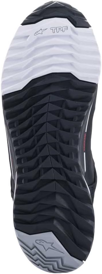 Alpinestars Unisex X Drystar Motorradsneaker Motorcycle Boot 41 EU Black White, 41 EU Black White