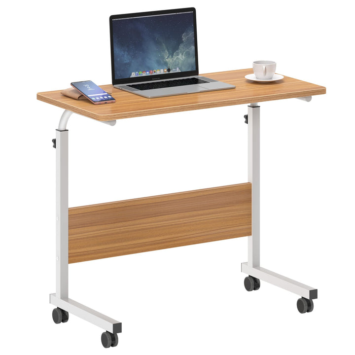 SogesHome 80x40cm Laptoptisch Notebooktisch Laptopständer Notebookständer PC Tisch Beistelltisch für