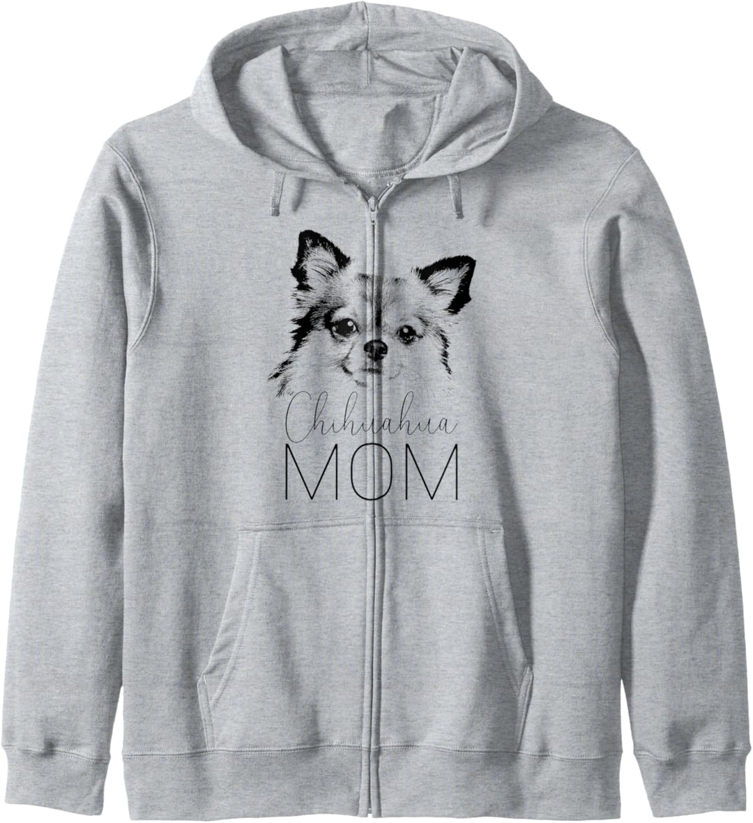 Dog Mom Chihuahua - Hunde Mama Kapuzenjacke