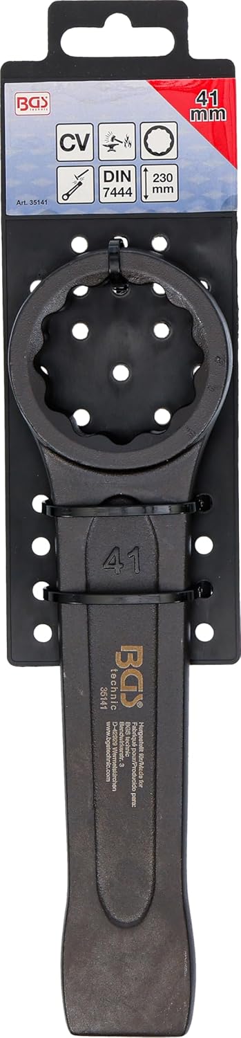 BGS 35141 | Schlag-Ringschlüssel | SW 41 mm Schlüsselweite: 41 mm, Schlüsselweite: 41 mm