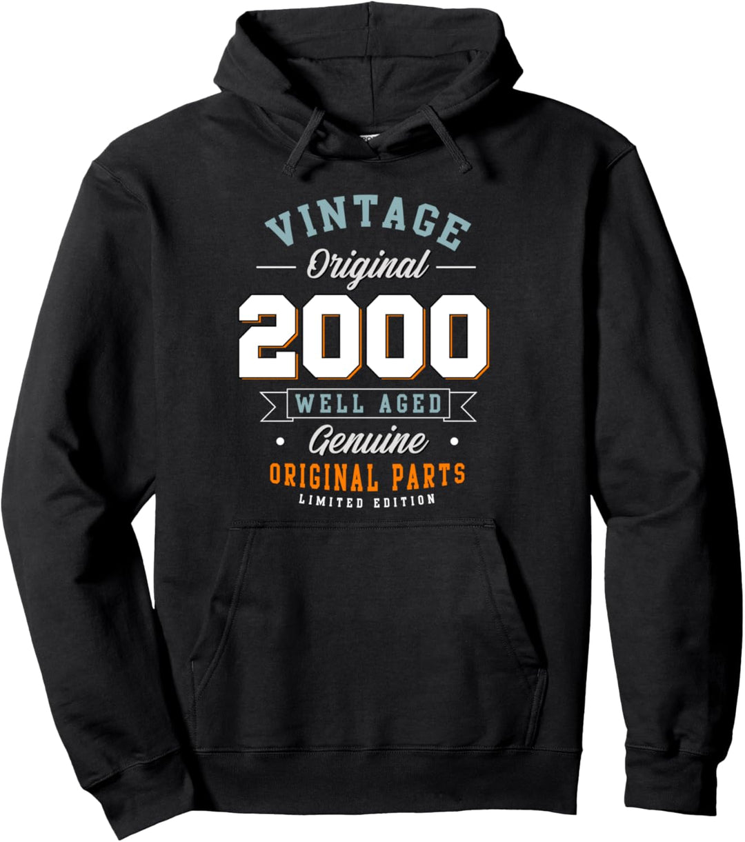 21. Geburtstagsgeschenk Vintage 2000 Im Alter von 21 Jahren Pullover Hoodie