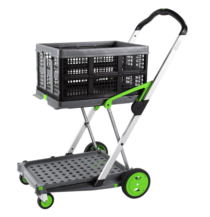 CLAX® Transport-Klappmobil (Original direkt vom Hersteller) | Materialtransporter | inklusive Klappb