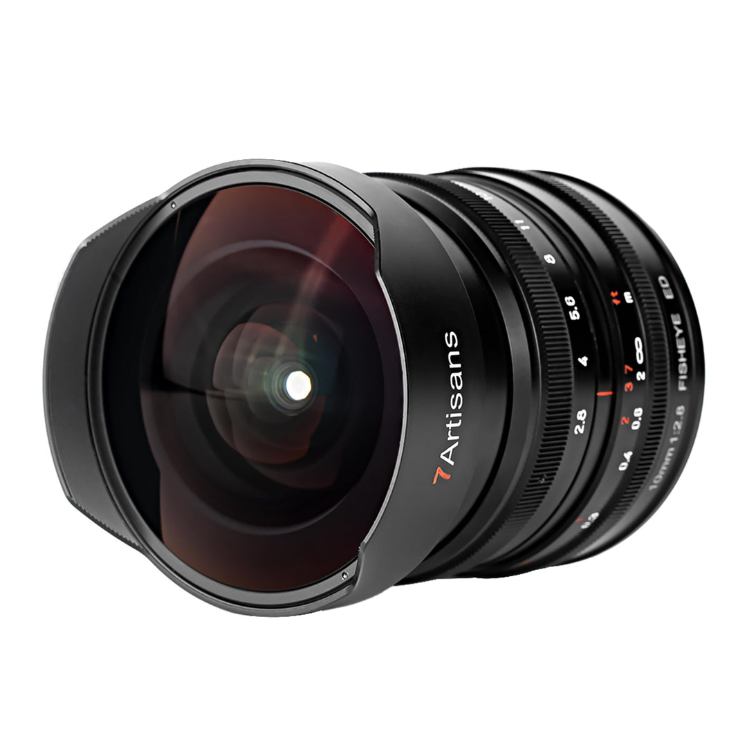 7artisans 10 mm F2,8 Vollformat-Fischaugenobjektiv, Ultra-Weitwinkel-Fischaugenobjektiv, 178° manuel