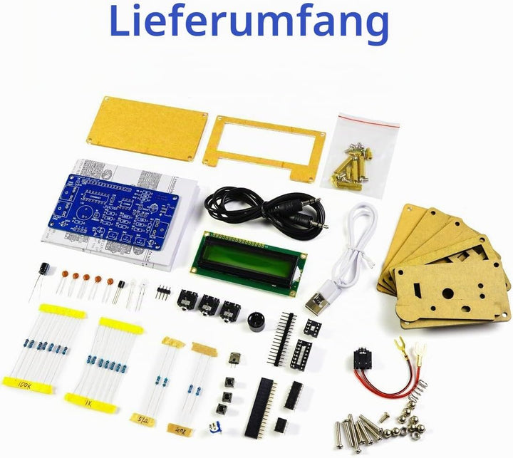 DIY Morsecode Lötbausatz, Morse Code Trainer Kit, Elektro Bausatz Löten mit Komponenten, Leiterplatt