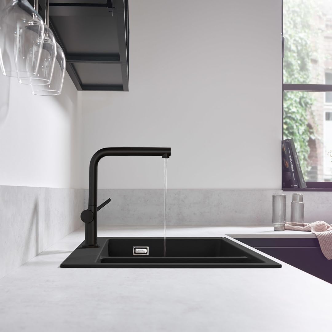 hansgrohe Talis M54 - Küchenarmatur, 1 Strahlart, Wasserhahn Küche mit Auslaufhöhe 270 mm, Mischbatt