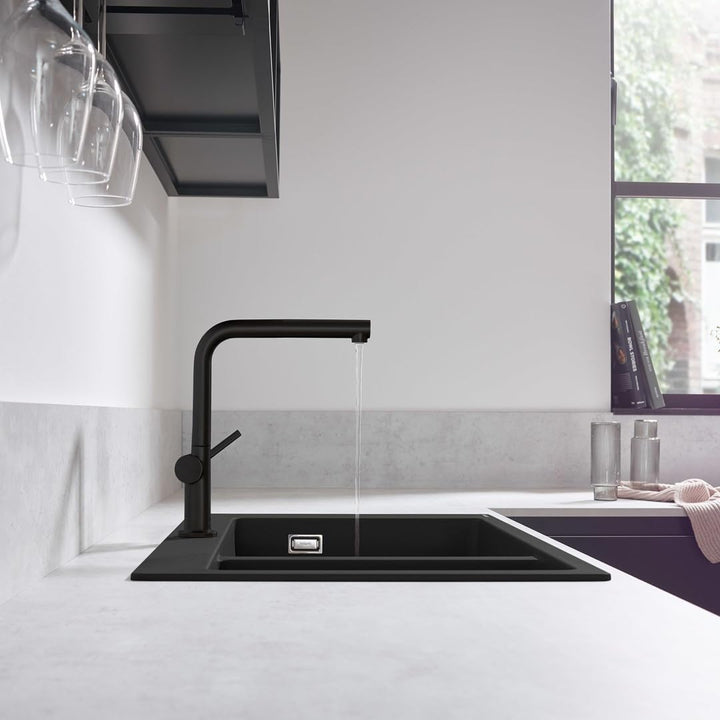 hansgrohe Talis M54 - Küchenarmatur, 1 Strahlart, Wasserhahn Küche mit Auslaufhöhe 270 mm, Mischbatt