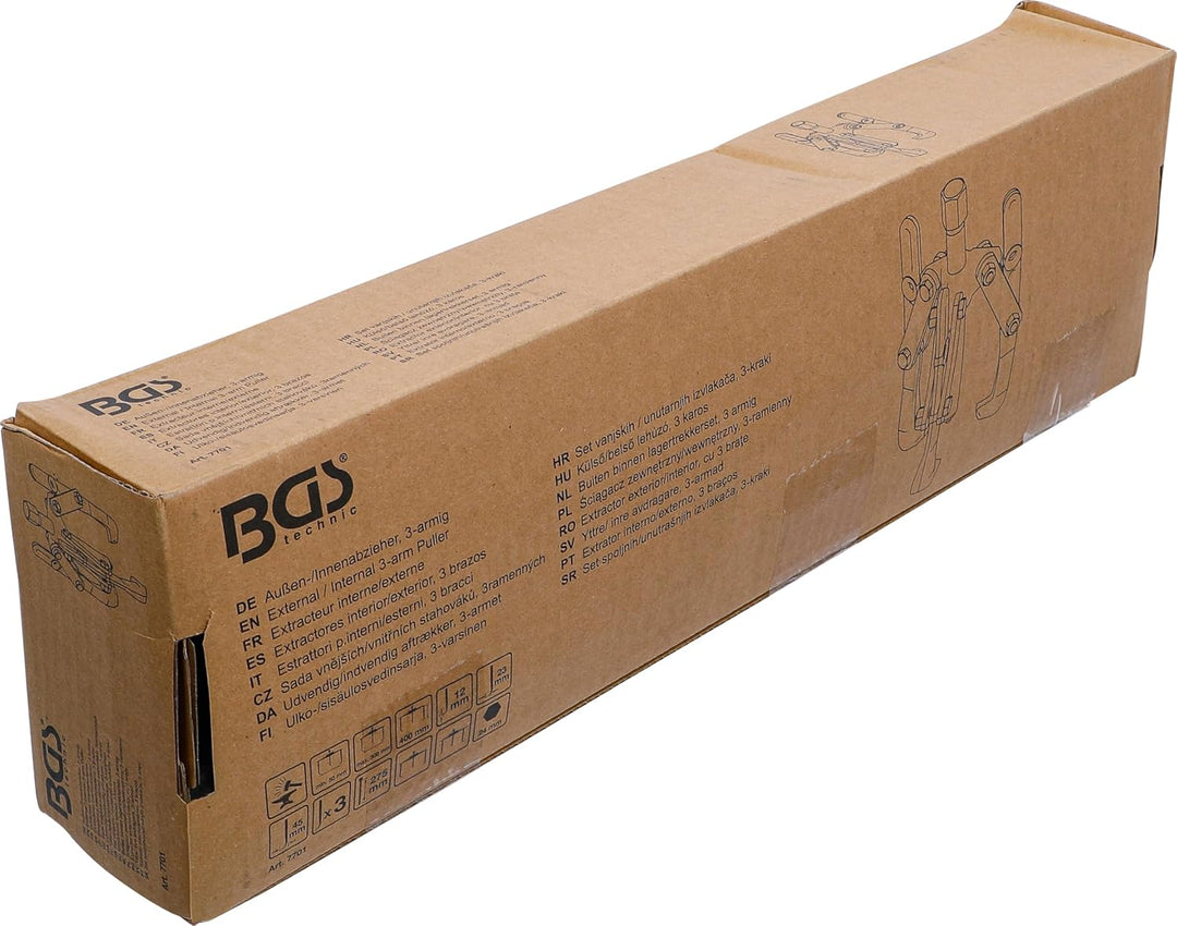BGS 7701 | Aussen-/Innenabzieher, 3-armig | 50 - 300 mm 50 - 300 mm | Var. B, 50 - 300 mm | Var. B