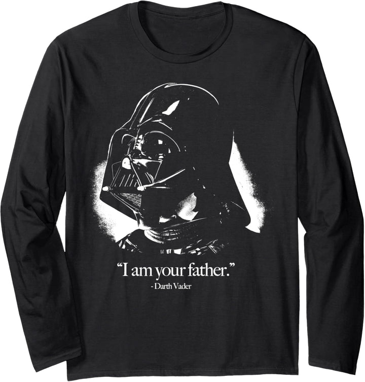 Star Wars Darth Vader I Am Your Father Quotations Langarmshirt