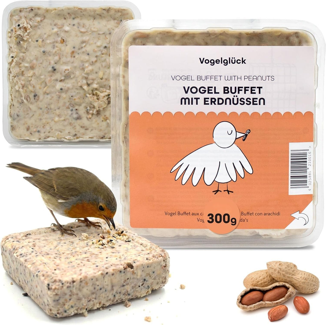 Vogelglück Vogel-Buffet 12 STK (Erdnuss), Erdnuss