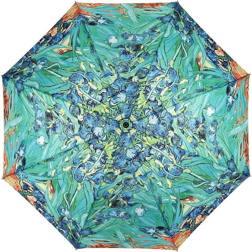 VON LILIENFELD Regenschirm Vincent Van Gogh: Iris Auf-Automatik Damen Kunst Blumen