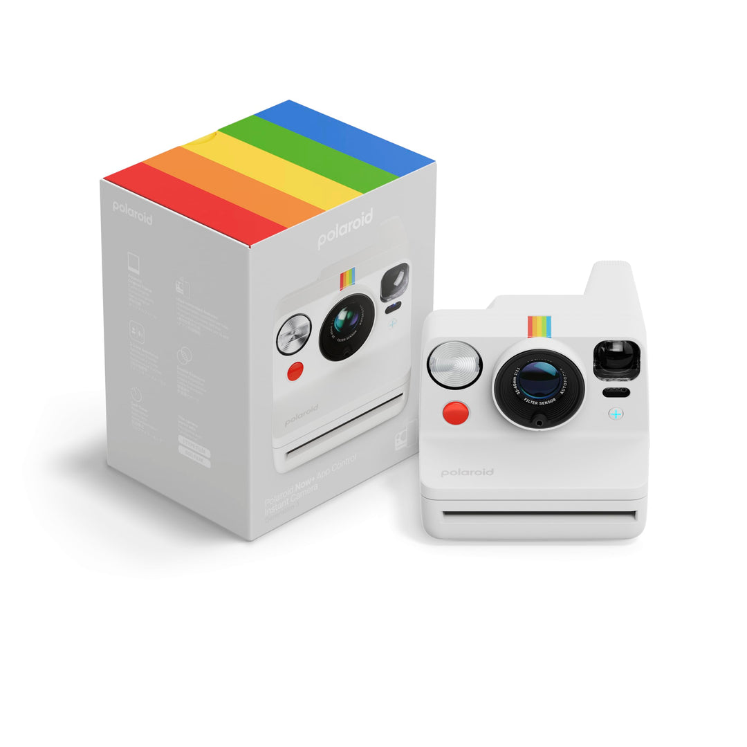 Polaroid – Now+ Generation 3 – Sofortbildkamera mit Bluetooth-Verbindung – Weiss (9161) Kamera Weiss
