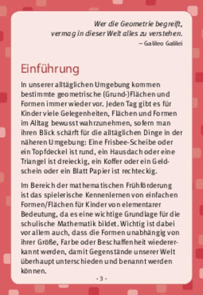 Rund, eckig oder was?: Denk- und Legespiele zu Formen für Kinder von 3 bis 6 (Denk- und Legespiele f
