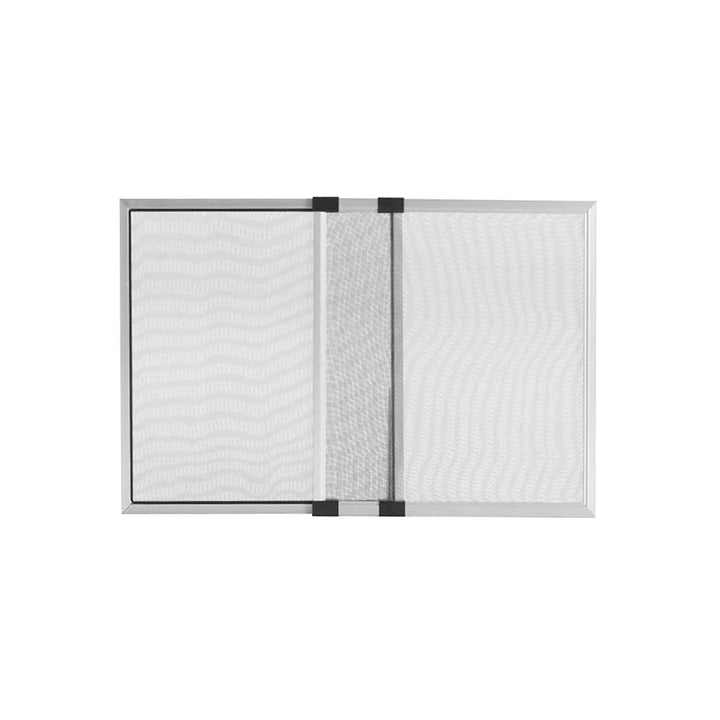 Oryx Fliegengitter, Aluminium, ausziehbar, 50 x 50/94 cm