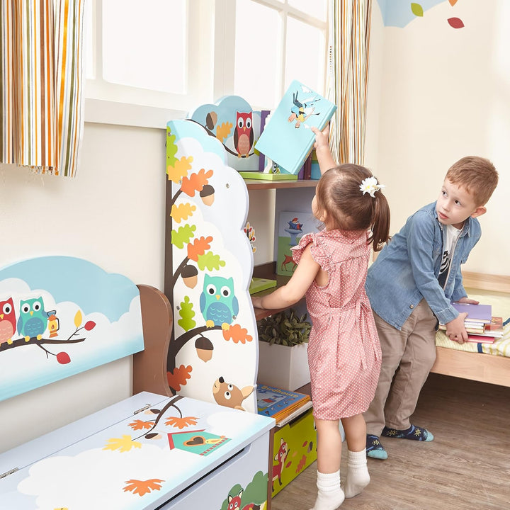Fantasy Fields Kinderbücherregal Blau Holz Stauraum Schrank TD-1170A Enchanted Woodland, Enchanted W