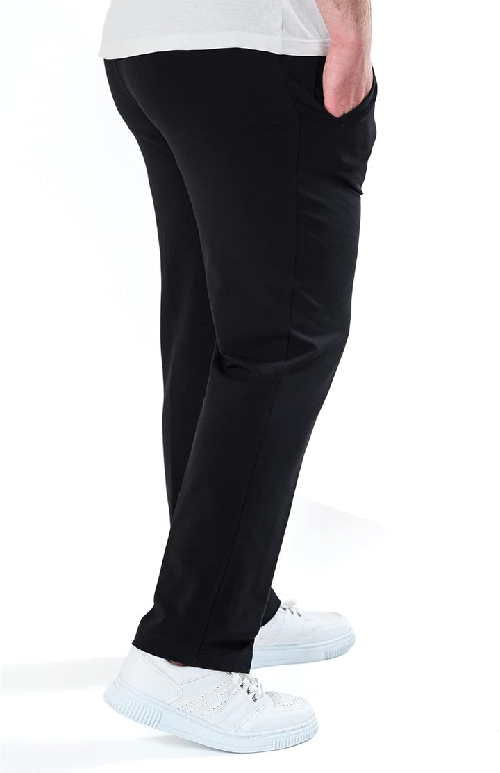Authentic Klein Klassische gerade geschnittene Herren Jogginghose für Sport- und Freizeit aus hochwe