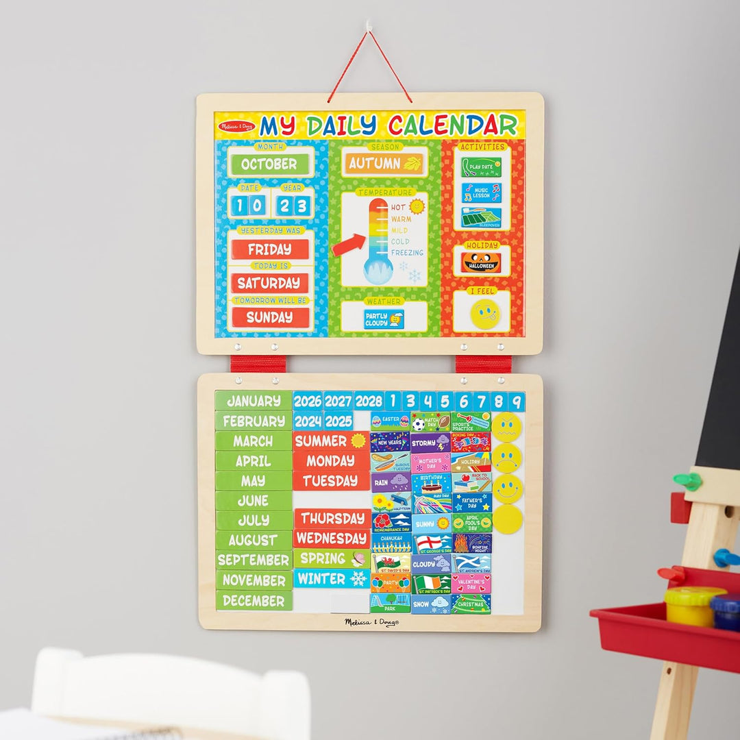 Melissa &amp; Doug My First Daily Magnetic Calendar Magnetischer Kalender, Magnetischer Kalender