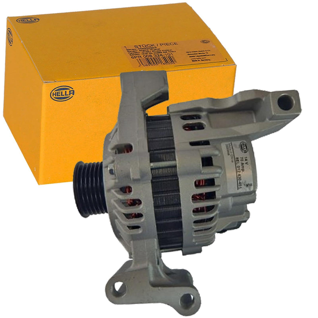 HELLA - Generator/Lichtmaschine - 14V - 70A - für u.a. Ford Focus (DAW, DBW) - 8EL 012 430-451