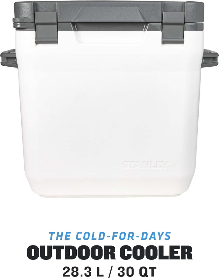 STANLEY Unisex – Erwachsene Adventure Kühlbox 28.3L Polar White, 28.3L Polar White