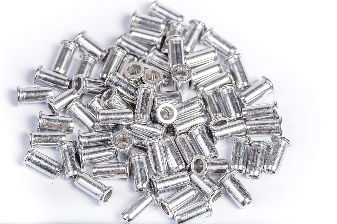 GESIPA | 50x Edelstahl (VA) - Nietmuttern M5 (7,0 x 13,5mm; rostfrei) PolyGrip® | Grosser Klemmberei