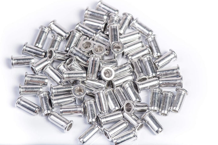 GESIPA | 50x Edelstahl (VA) - Nietmuttern M5 (7,0 x 13,5mm; rostfrei) PolyGrip® | Grosser Klemmberei