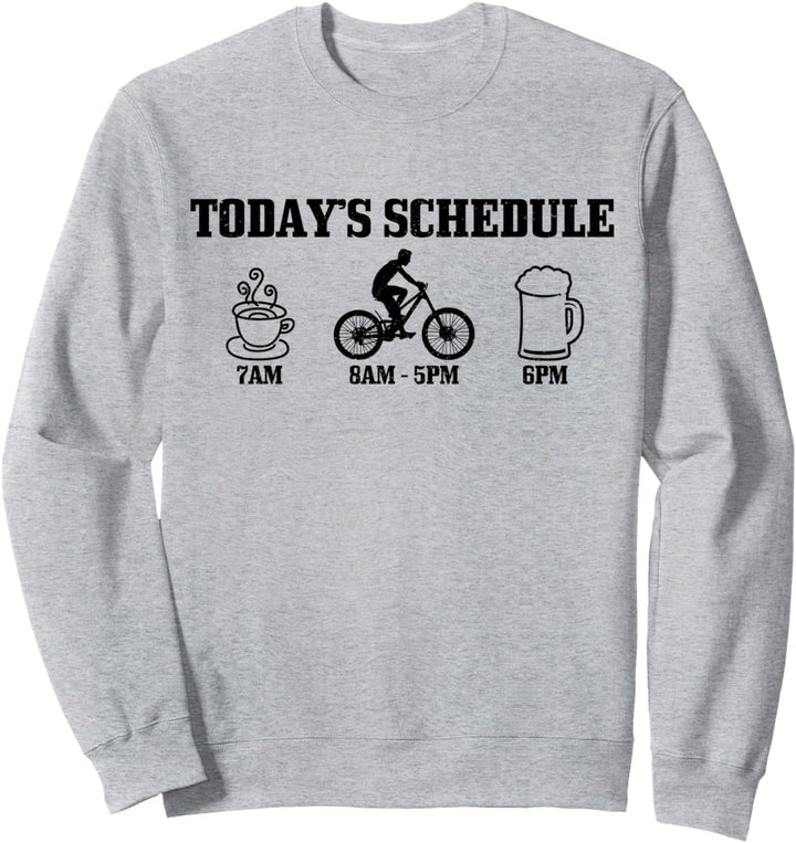 Mountainbike MTB Downhill Lustig Mountainbiker Geschenk Sweatshirt