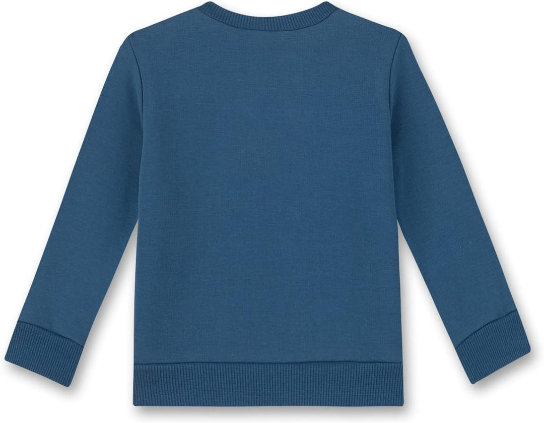 Sanetta Baby-Jungen Sweatshirt 56 Sea Blue, 56 Sea Blue