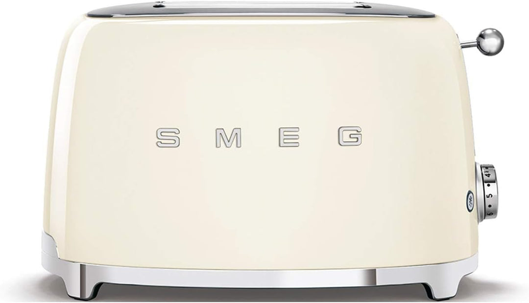 Smeg TSF01CREU Toaster 2 Scheiben, creme
