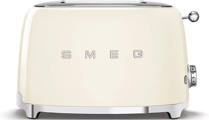 Smeg TSF01CREU Toaster 2 Scheiben, creme
