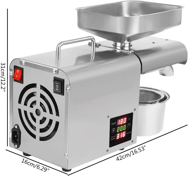 ce-Maschine Ölmühle Öl Presse Extraktion Expeller Automatische Heiss-/Kaltöl- Extraktionsmaschine Ed