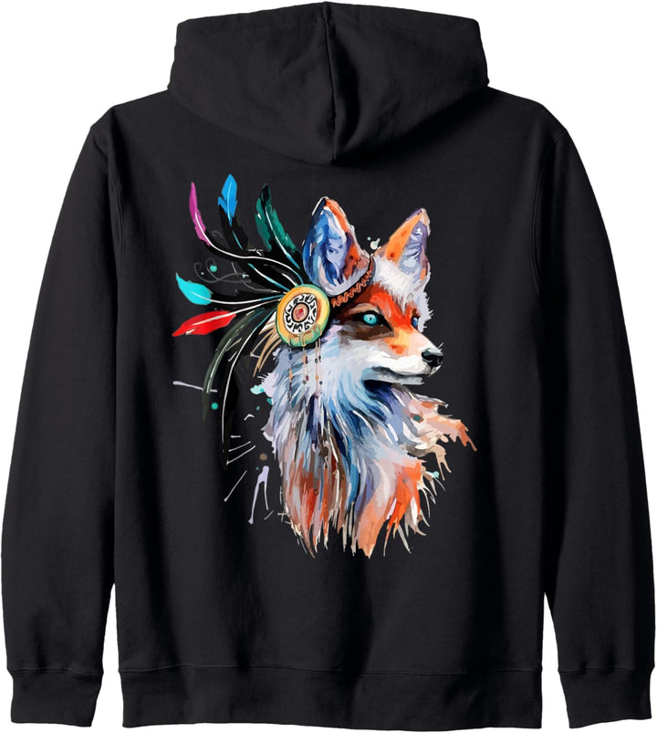Fuchs des Berges Kapuzenjacke