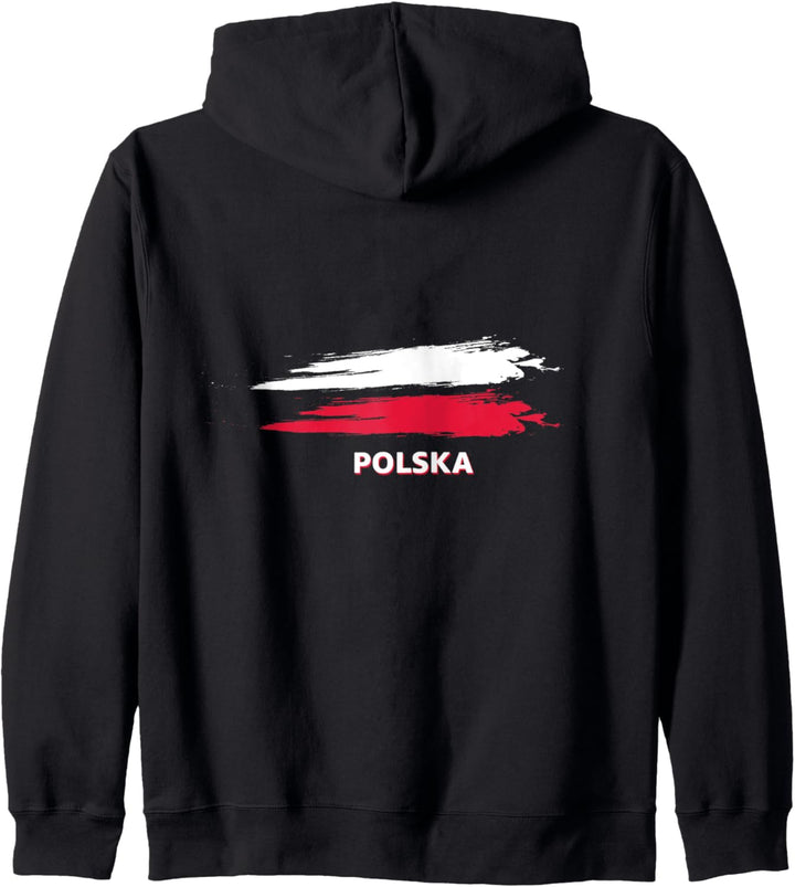 Flagge Polen Kapuzenjacke