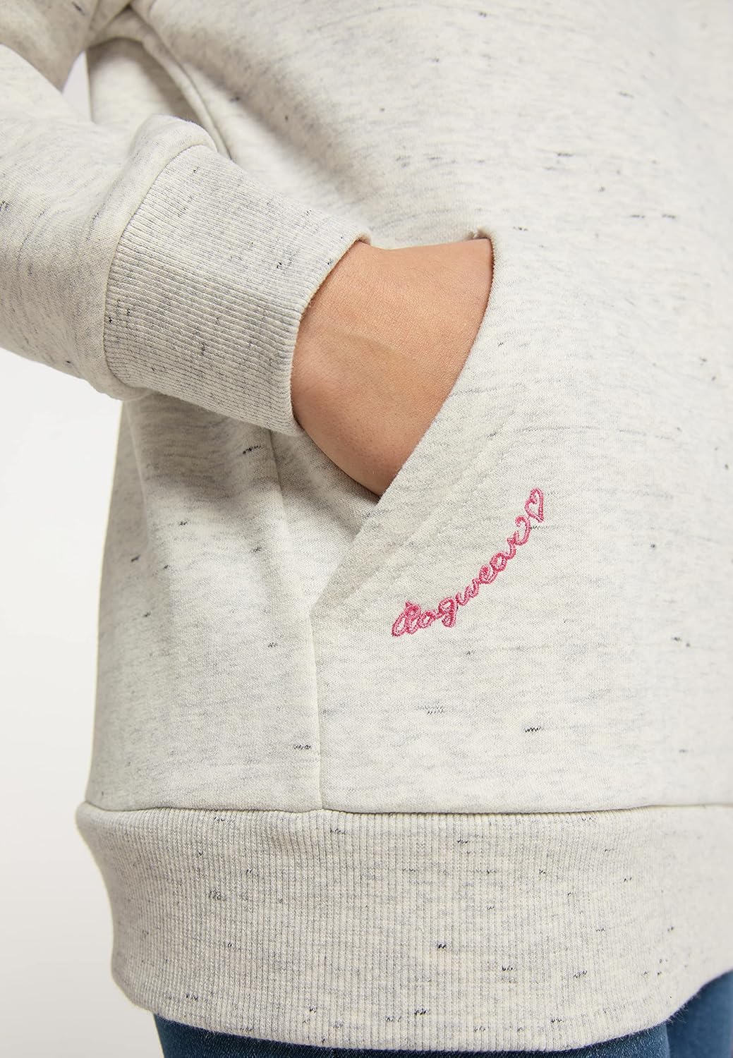 Ragwear Mädchen Sweatshirt Madlenka Sweater Hoodie mit Kapuze Pullover Sweat 128 Weiss, 128 Weiss