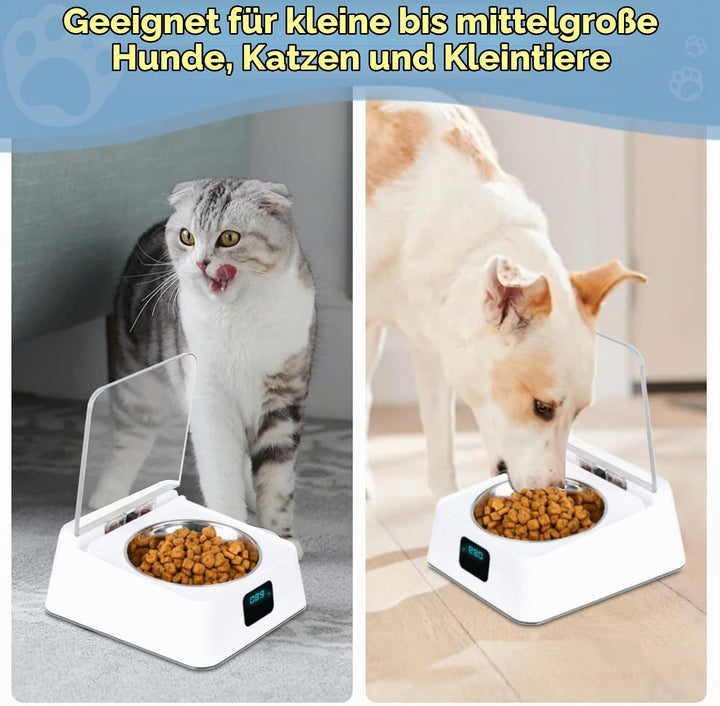 Automatischer Katzenfutterspender, 350 Ml, Induktionsdeckelöffnung, Tierfutterspender, Smart Feed, A