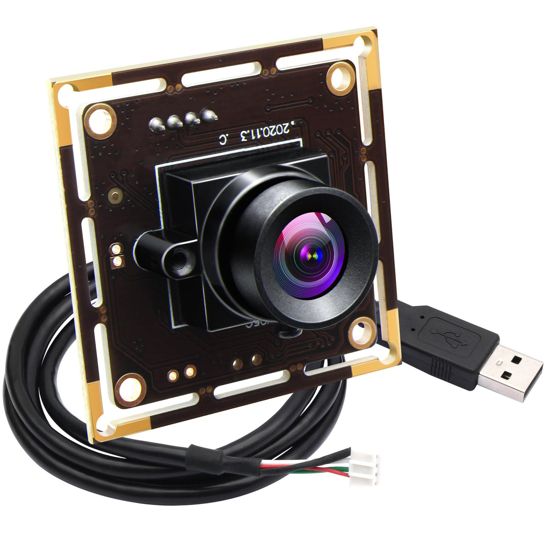 ELP 5 Megapixel Industrie USB Kamera Modul Aptina MI5100 CMOS 100 Grad Objektiv Keine verzerrung 592