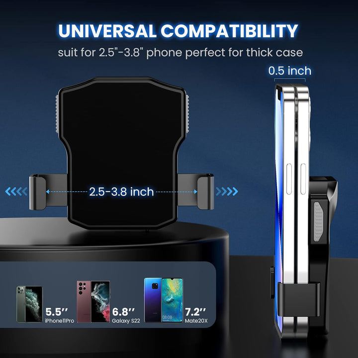 Eyoyo Barcode Scanner Bluetooth 1D 2D QR Rückenklammer Handscanner 2.4G Wireless, 10 Stunde Arbeitze