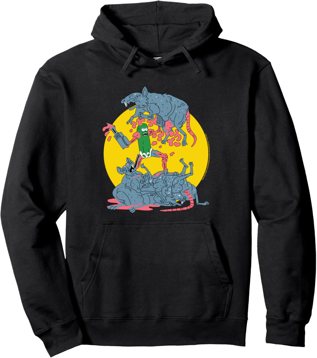 Rick and Morty The Adventures of Pickle Rick Pullover Hoodie