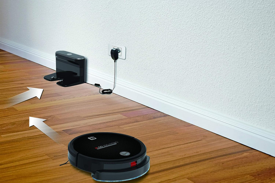 Hoover H-GO 300 HYDRO – Saugroboter mit Wischfunktion für alle Böden & Teppich – Roboter Staubsauger