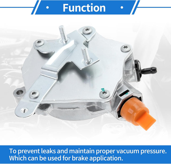 Bremsenvakuumpumpe Nr. DS7G2A451CB Motorenvakuumpumpe für Ford Fusion 2014-2020 Aluminiumlegierung S