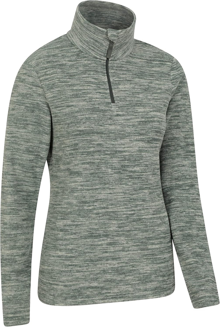Mountain Warehouse Snowdon Melange Fleece-Pullover Damen - dünner Warmer Winter-Pullover aus Fleece