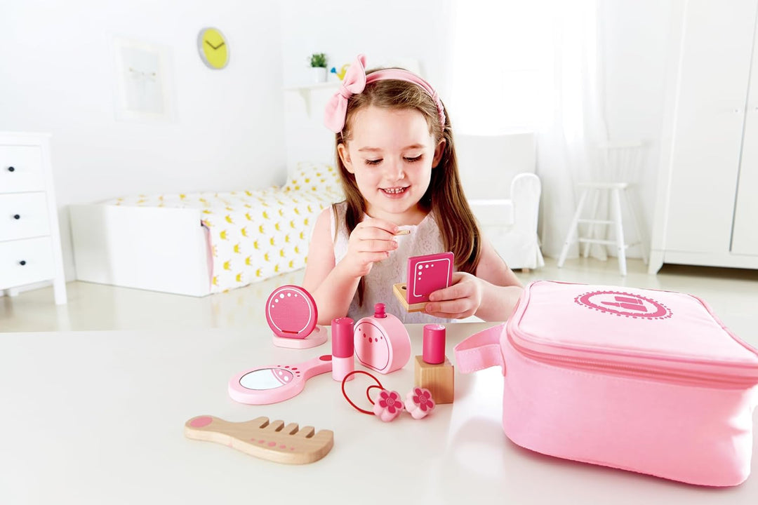 Hape Beauty-Kollektion, Rollenspiel-Set Beauty, ab 3 Jahren, rosa