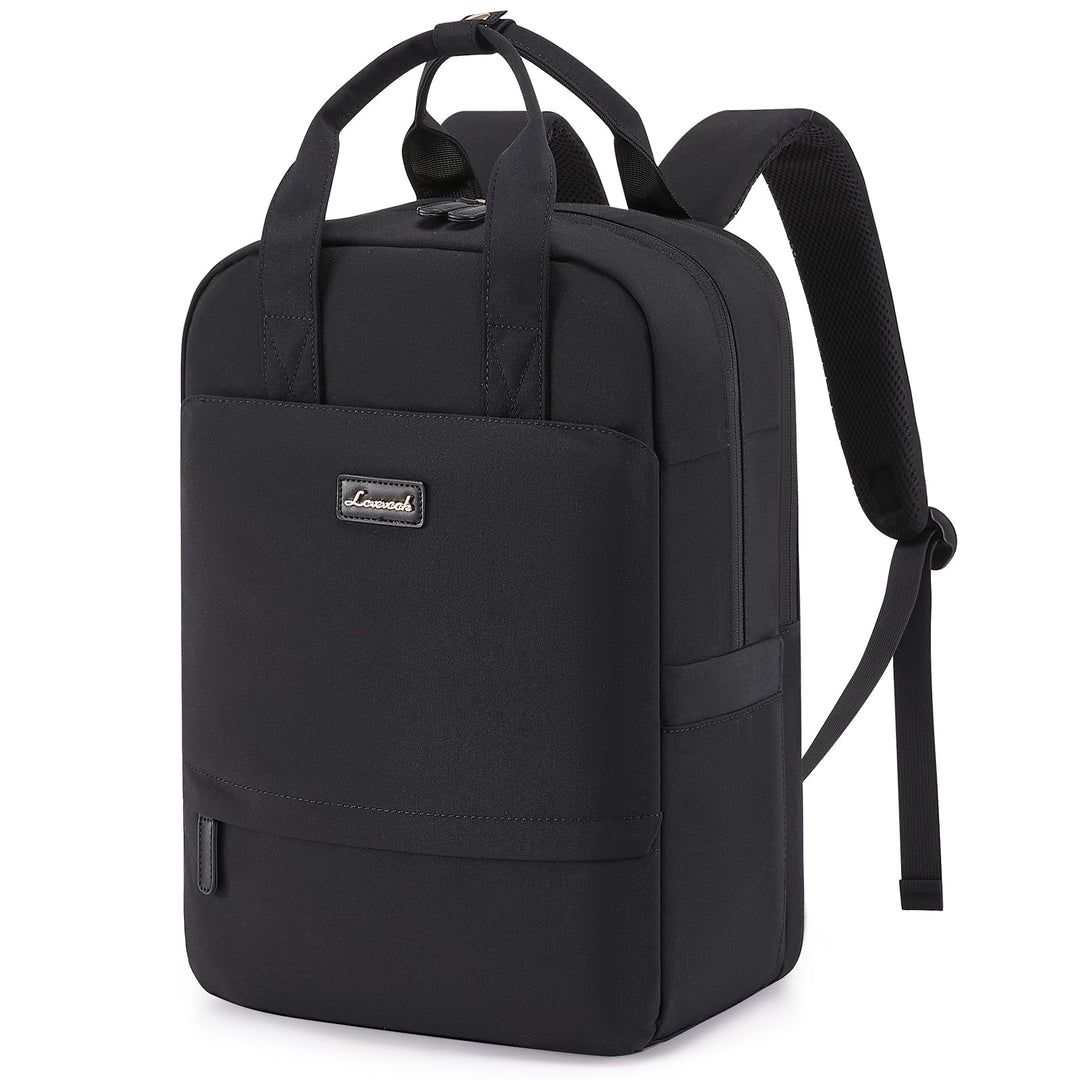 LOVEVOOK Laptop Rucksack Damen, 15,6 Zoll Schulrucksack Teenager mit Laptopfach, Schultasche Mädchen